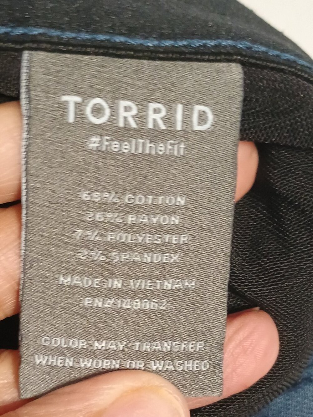 Torrid Bombshell Skinny Jeans Women’s 26R Dark Wash Stretch Denim Plus Size - Picture 4 of 7